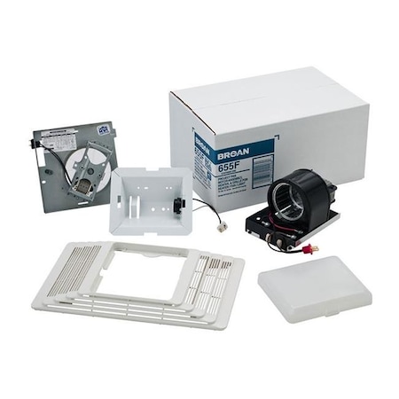 Broan-Nutone Broan-Nutone 655F 70 CFM Heater; Fan; Light Assembly & Grille 655F